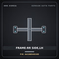 Genuine Mobis FRAME-RR SIDE,LH AA16B54810D for Towner 2000 HNS Parts Korea