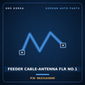 Genuine Mobis FEEDER CABLE-ANTENNA FLR NO.1 96231A3000 for Ray 2011 HNS Parts Korea