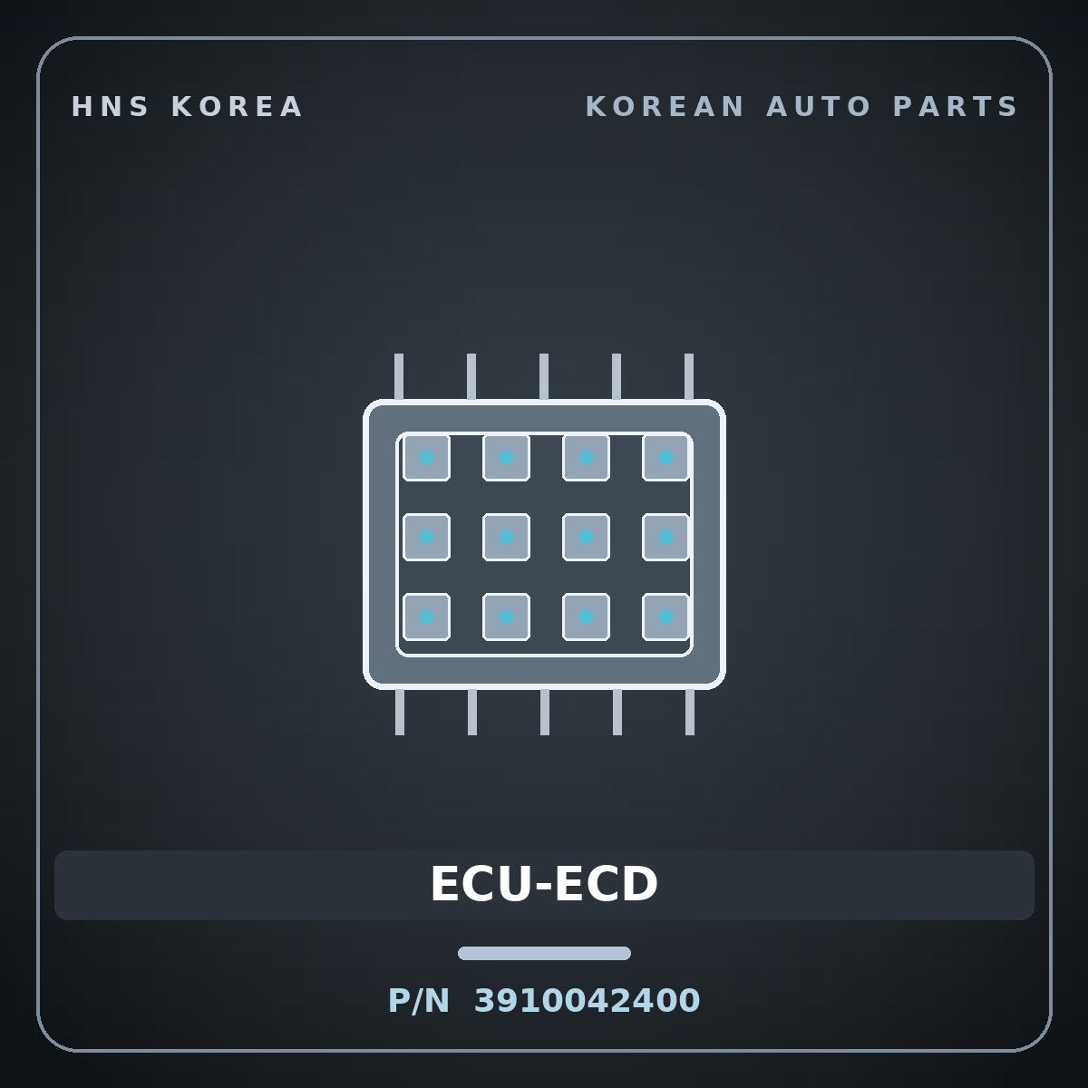 Genuine Mobis ECU-ECD 3910042400 for Galloper 2000 HNS Parts Korea
