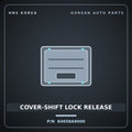 Genuine Mobis COVER-SHIFT LOCK RELEASE 84658A9000 for Carnival 2014 HNS Parts Korea
