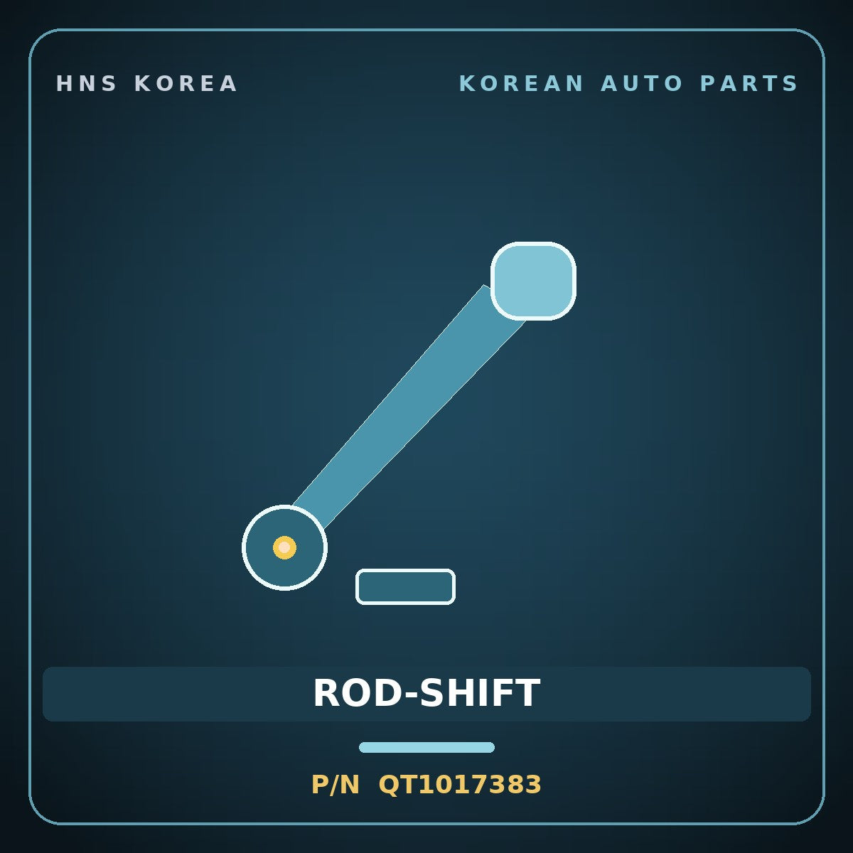 Genuine Mobis ROD-SHIFT QT1017383 for Aero City 2008 HNS Parts Korea