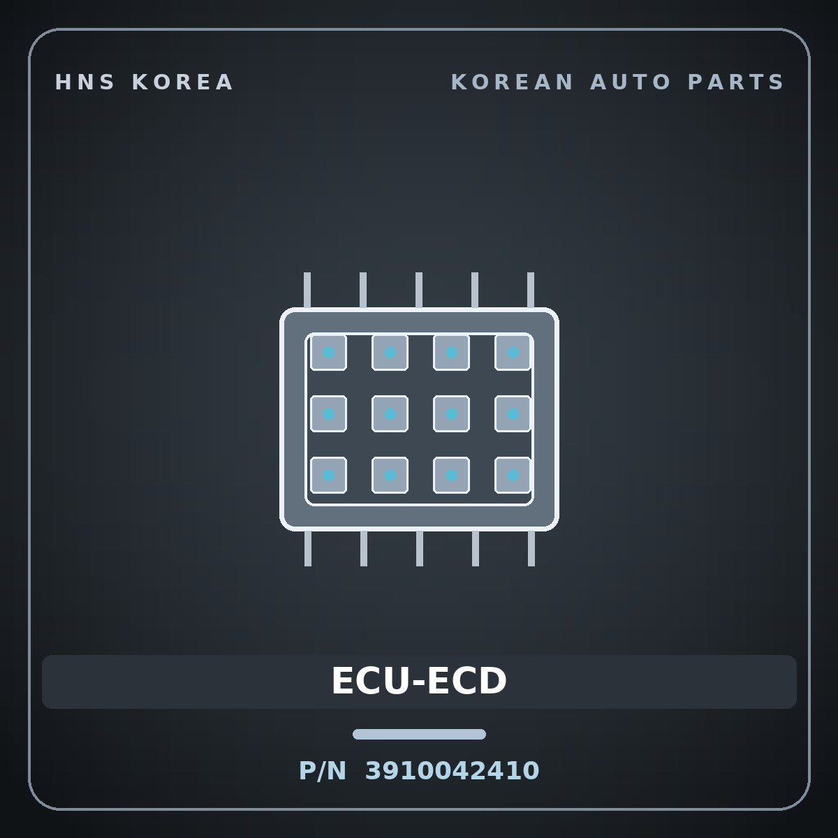 Genuine Mobis ECU-ECD 3910042410 for Galloper 2000 HNS Parts Korea