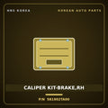 Genuine Mobis CALIPER KIT-BRAKE,RH 581902TA00 for K5 2011 HNS Parts Korea