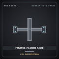 Genuine Mobis FRAME-FLOOR SIDE 0HE0153780A for Potentia 1997 HNS Parts Korea