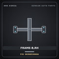 Genuine Mobis FRAME-B,RH 0K99853660A for Potentia 1997 HNS Parts Korea