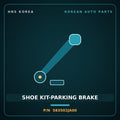 Genuine Mobis SHOE KIT-PARKING BRAKE 583502JA00 for Mohave 2007 HNS Parts Korea