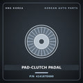 Genuine Mobis PAD-CLUTCH PADAL 414187D000 for 11-Ton Truck 1997 HNS Parts Korea