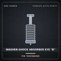 Genuine Mobis WASHER-SHOCK ABSORBER EYE "B" 553256A500 for 5-Ton Truck 1997 HNS Parts Korea