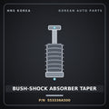 Genuine Mobis BUSH-SHOCK ABSORBER TAPER 553336A500 for 5-Ton Truck 1995 HNS Parts Korea