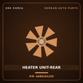 Genuine Mobis HEATER UNIT-REAR AA86161220 for Power Combi 1998 HNS Parts Korea