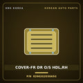 Genuine Mobis COVER-FR DR O/S HDL,RH 82662G2030A5G for IONIQ 2019 HNS Parts Korea