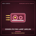 Genuine Mobis COVER-FR FOG LAMP LWR,RH 86528D3010PCB for Tucson 2015 HNS Parts Korea