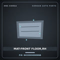Genuine Mobis MAT-FRONT FLOOR,RH 84320XH000NNB for Nexo 2025 HNS Parts Korea