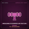 Genuine Mobis MOULDING-FR BUMPER AIR DUCT,RH 86594JD000EBR for Ioniq 6 2026 HNS Parts Korea