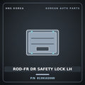 Genuine Mobis ROD-FR DR SAFETY LOCK LH 8139102000 for Atos 1998 HNS Parts Korea