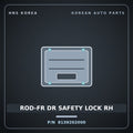 Genuine Mobis ROD-FR DR SAFETY LOCK RH 8139202000 for Atos 1998 HNS Parts Korea