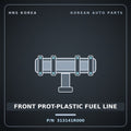 Genuine Mobis FRONT PROT-PLASTIC FUEL LINE 313141R000 for Accent 2011 HNS Parts Korea