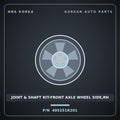 Genuine Mobis JOINT & SHAFT KIT-FRONT AXLE WHEEL SIDE,RH 495251R201 for Accent 2011 HNS Parts Korea