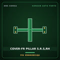 Genuine Mobis COVER-FR PILLAR S.R.S,RH 858492B310J4 for Santa Fe 2006 HNS Parts Korea