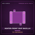 Genuine Mobis HEATER-FRONT SEAT BACK,LH 88370G8150 for Grandeur 2017 HNS Parts Korea
