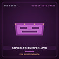 Genuine Mobis COVER-FR BUMPER,LWR 86512XH000CA for Nexo 2025 HNS Parts Korea