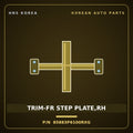Genuine Mobis TRIM-FR STEP PLATE,RH 85883P6100RXG for Santa Fe 2024 HNS Parts Korea