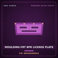 Genuine Mobis MOULDING-FRT BPR LICENSE PLATE 86529XH000CA for Nexo 2025 HNS Parts Korea