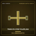 Genuine Mobis TRIM-FR STEP PLATE,RH 85883P6100YTH for Santa Fe 2024 HNS Parts Korea