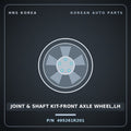 Genuine Mobis JOINT & SHAFT KIT-FRONT AXLE WHEEL,LH 495261R201 for Accent 2011 HNS Parts Korea