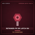 Genuine Mobis RETAINER-FR DR LATCH RH 82494F2000 for Elantra 2016 HNS Parts Korea