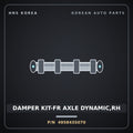 Genuine Mobis DAMPER KIT-FR AXLE DYNAMIC,RH 495843S070 for Sonata 2010 HNS Parts Korea