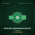 Genuine Mobis PIPE-AIR COMPRESSOR OUTLET 259B3M5000 for Elec City 2008 HNS Parts Korea