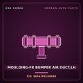 Genuine Mobis MOULDING-FR BUMPER AIR DUCT,LH 86541P6100EBR for Santa Fe 2024 HNS Parts Korea