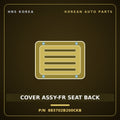 Genuine Mobis COVER ASSY-FR SEAT BACK 883702B200CKB for Santa Fe 2006 HNS Parts Korea