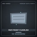 Genuine Mobis MAT-FRONT FLOOR,RH 843202V000YBU for Veloster 2015 HNS Parts Korea