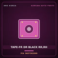 Genuine Mobis TAPE-FR DR BLACK RR,RH 8637302000 for Atos 1998 HNS Parts Korea