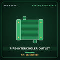 Genuine Mobis PIPE-INTERCOOLER OUTLET 282562FRB0 for G80 2016 HNS Parts Korea