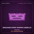 Genuine Mobis MOULDING-FRONT BUMPER LOWER,LH 86595P6100XAA for Santa Fe 2024 HNS Parts Korea