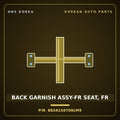 Genuine Mobis BACK GARNISH ASSY-FR SEAT, FR 883A1S0700LM5 for Avante 2021 HNS Parts Korea