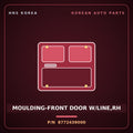 Genuine Mobis MOULDING-FRONT DOOR W/LINE,RH 8772439000 for Grandeur 1999 HNS Parts Korea