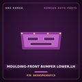 Genuine Mobis MOULDING-FRONT BUMPER LOWER,LH 86595P6300TC5 for Santa Fe 2024 HNS Parts Korea