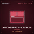 Genuine Mobis MOULDING-FRONT DOOR W/LINE,RH 8772439500 for Grandeur 1999 HNS Parts Korea