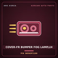 Genuine Mobis COVER-FR BUMPER FOG LAMP,LH 86563F2100 for Elantra 2016 HNS Parts Korea
