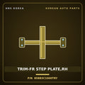Genuine Mobis TRIM-FR STEP PLATE,RH 85883C1000TRY for Sonata 2014 HNS Parts Korea