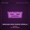 Genuine Mobis MOULDING-FRONT BUMPER UPPER,LH 865733M500 for Genesis 2007 HNS Parts Korea