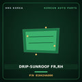 Genuine Mobis DRIP-SUNROOF FR,RH 816424A000 for Grand Starex 1997 HNS Parts Korea