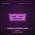 Genuine Mobis COVER-FR BUMPER,LWR 86512AANA0 for Avante 2023 HNS Parts Korea