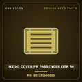 Genuine Mobis INSIDE COVER-FR PASSENGER OTR RH 882351G000QS for Verna 2006 HNS Parts Korea