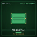 Genuine Mobis PAD-FRONT,LH 82653D3000 for Tucson 2015 HNS Parts Korea