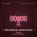 Genuine Mobis PIPE-UREA INJ. WATER OUTLET 254402F900 for Carnival 2016 HNS Parts Korea